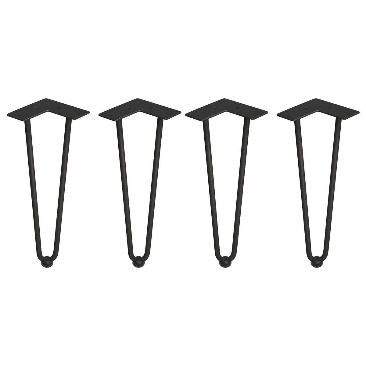 Gambe Hairpin a 2 aste per tavolo