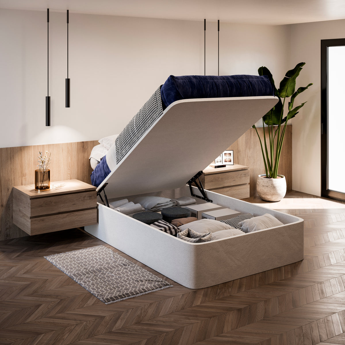 Set di meccanismi di sollevamento per il letto canapè anteriore