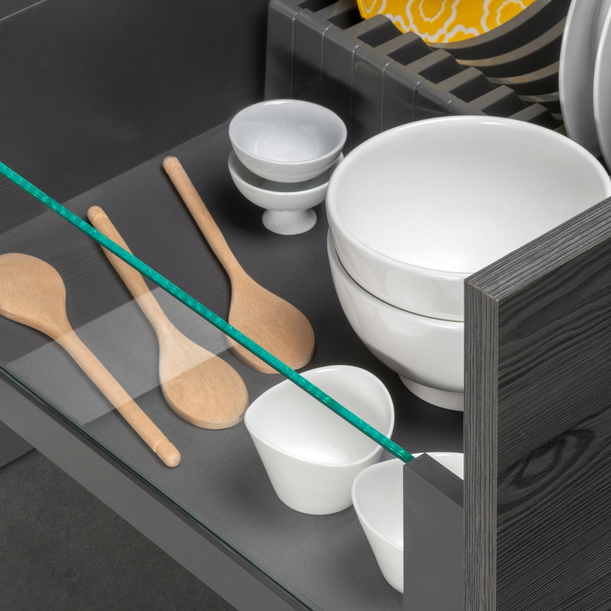 Cassetto esterno Vertex 40 kg altezza 178mm con sponde in vetro