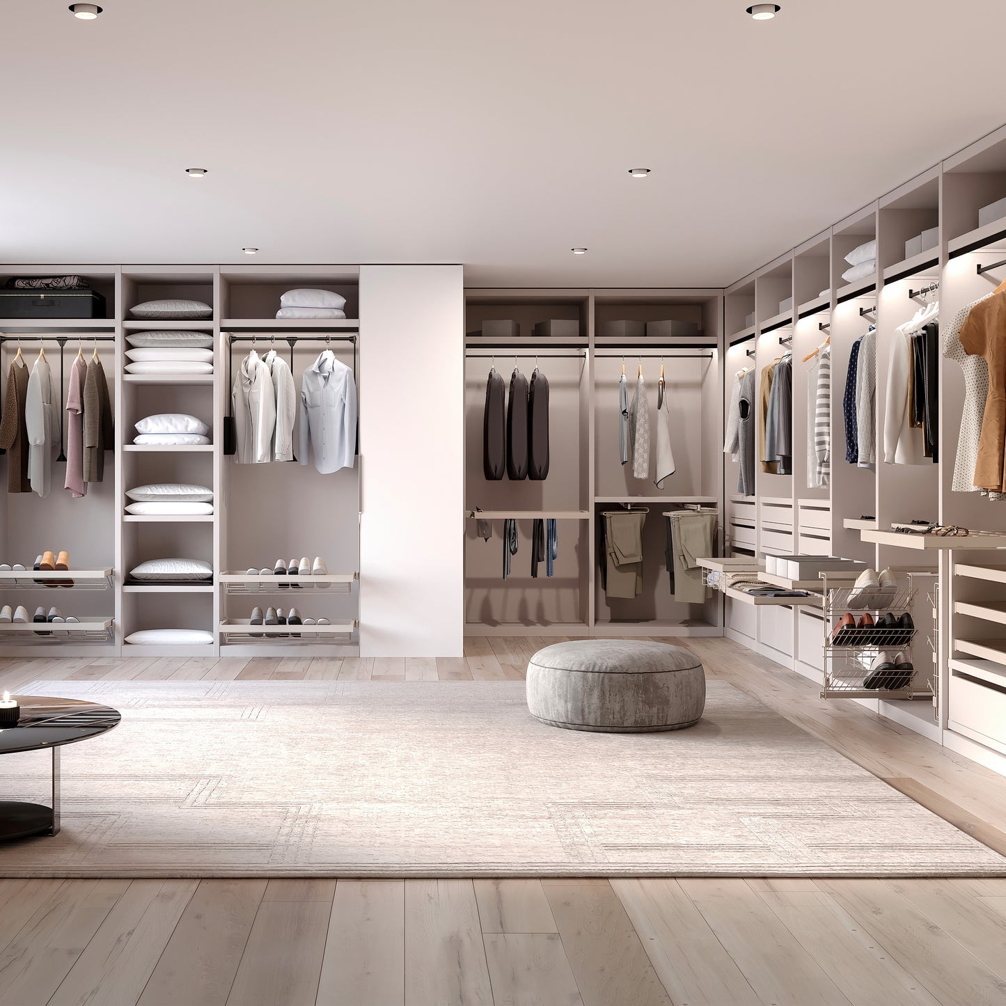 Kit cassetto in filo metallico Hack per armadio