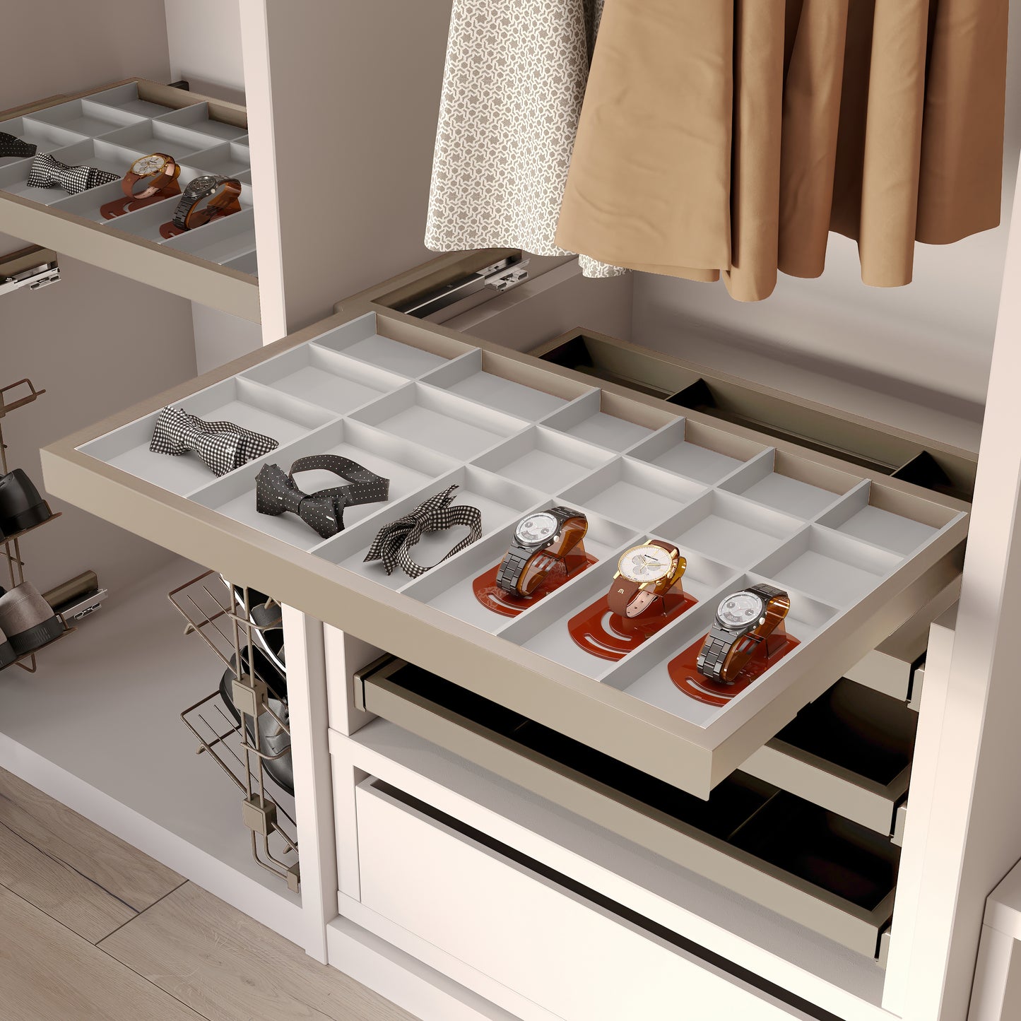 Kit cassetto organizzatore Hack per armadio