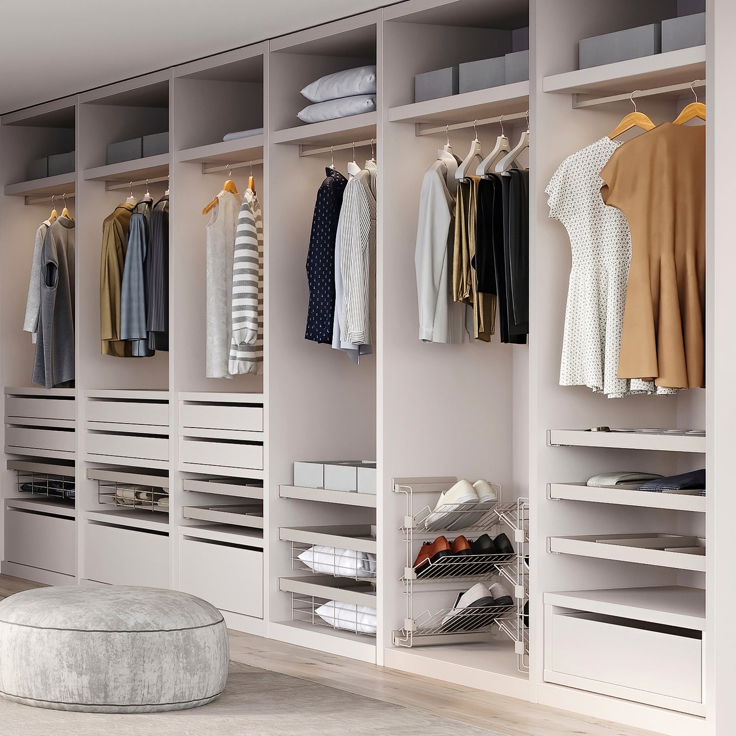 Kit tubo per armadio Luxe