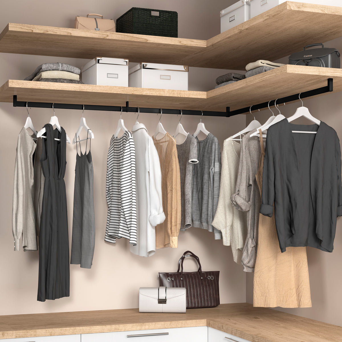 Kit tubo per armadio Luxe