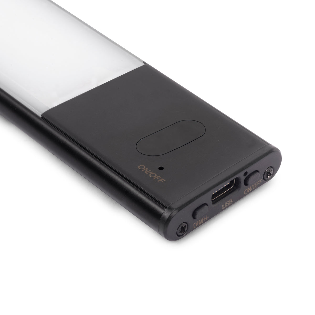 Applique LED Kaus Black ricaricabile via USB con sensore di prossimità