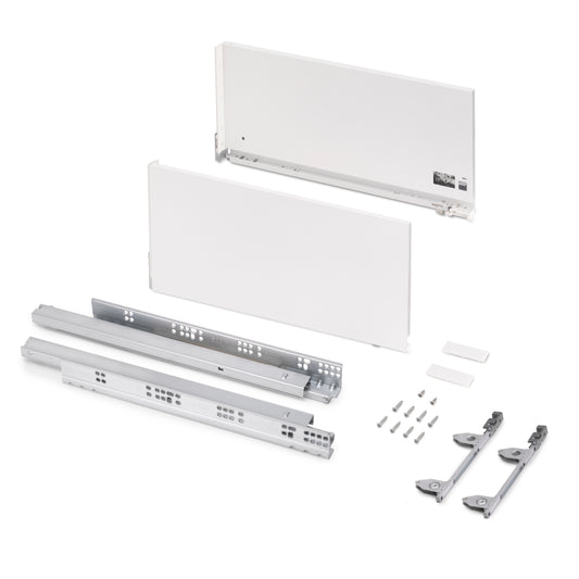 Cassetto esterno Vertex, 60kg, altezza 242mm e regolazione 3D