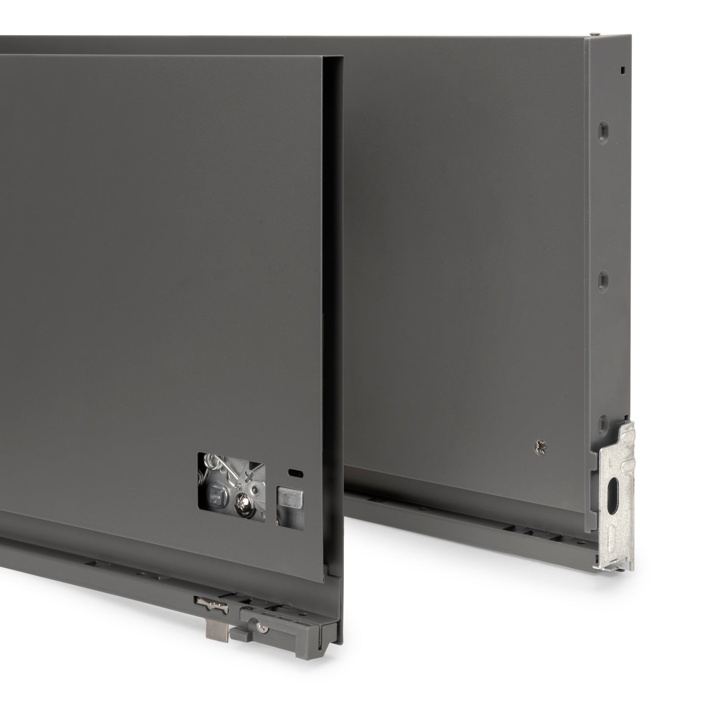 Cassetto esterno Vertex, 60kg, altezza 242mm e regolazione 3D