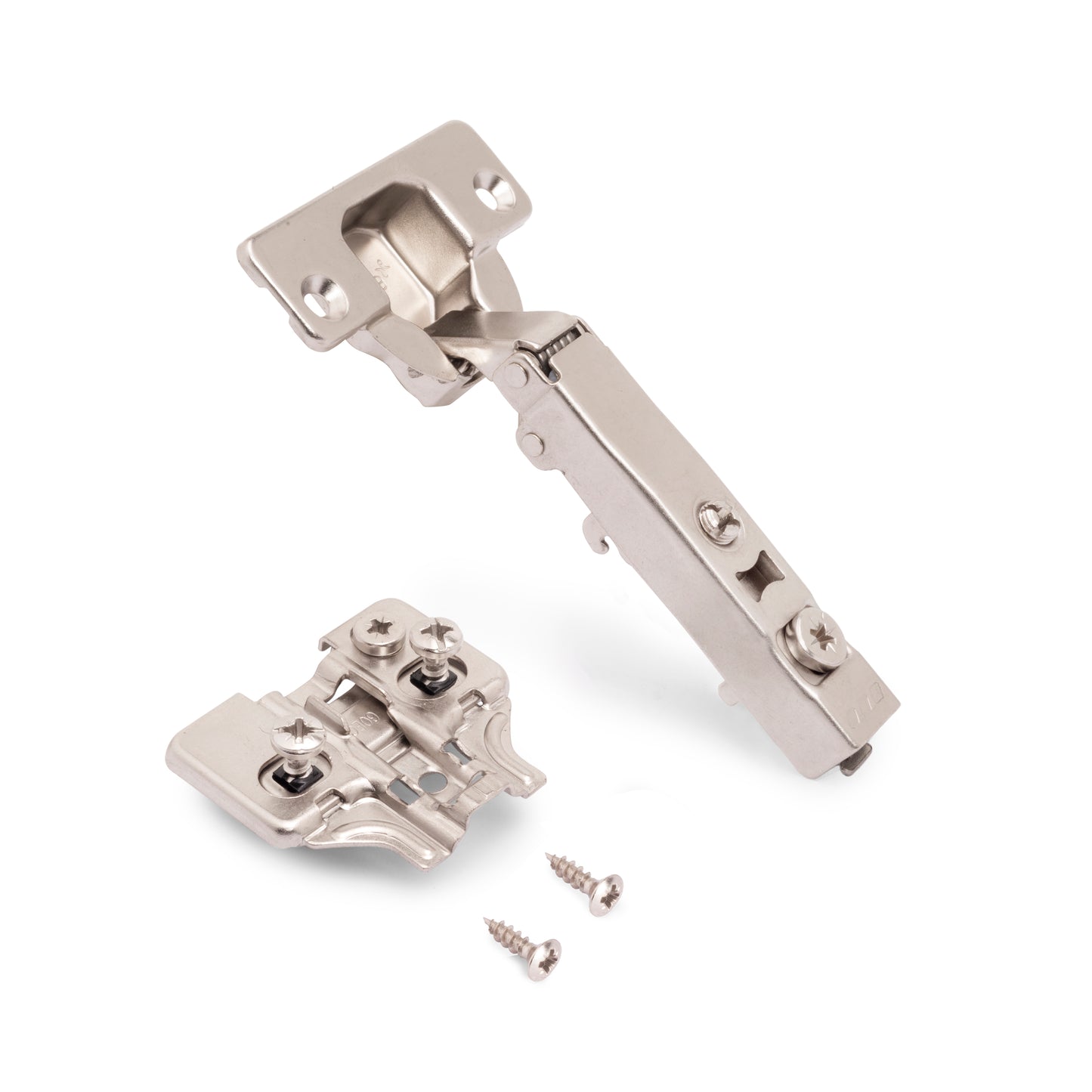 Kit cerniera collo dritto X92 con chiusura ammortizzata e basetta