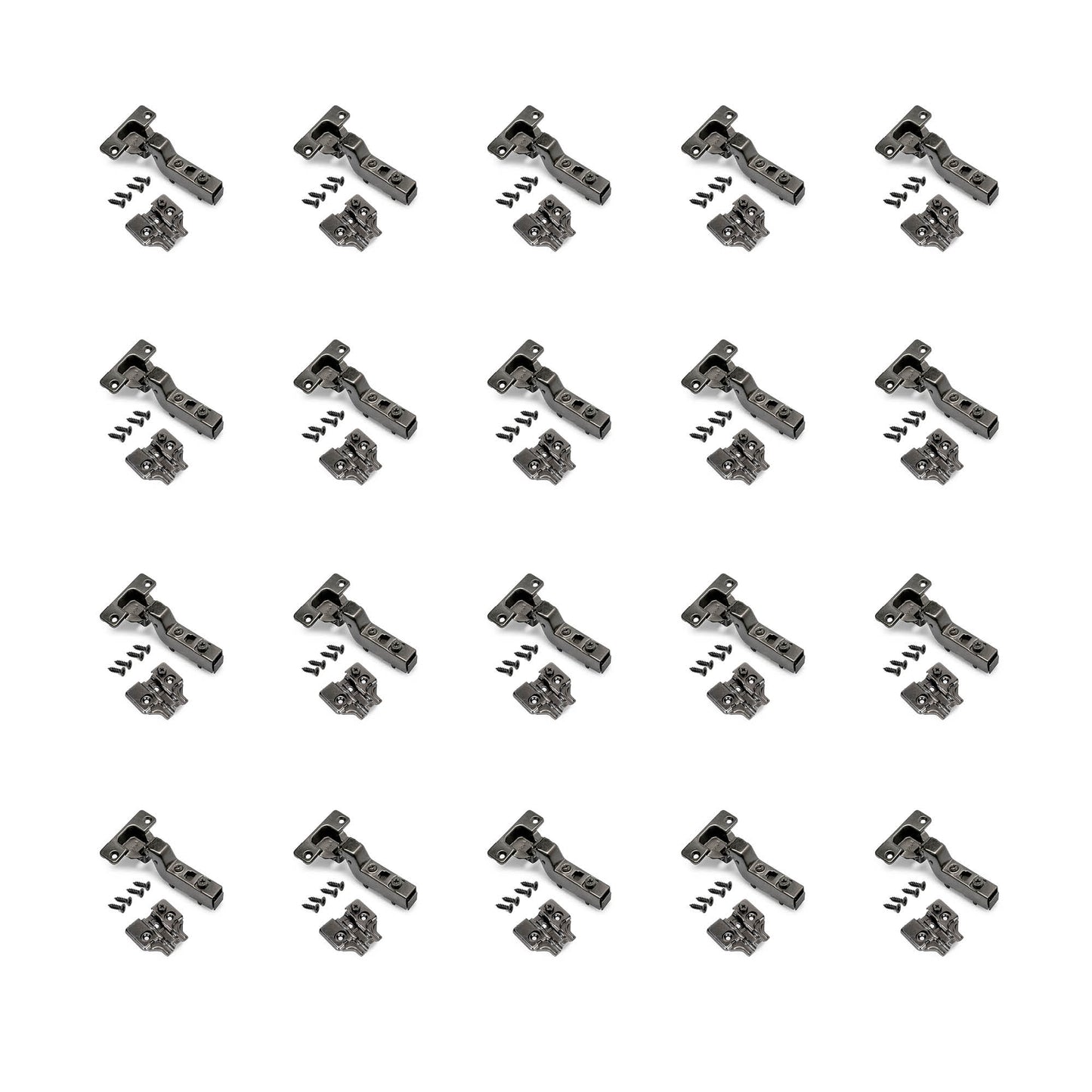 Kit cerniera collo alto X91 con chiusura ammortizzata e basetta