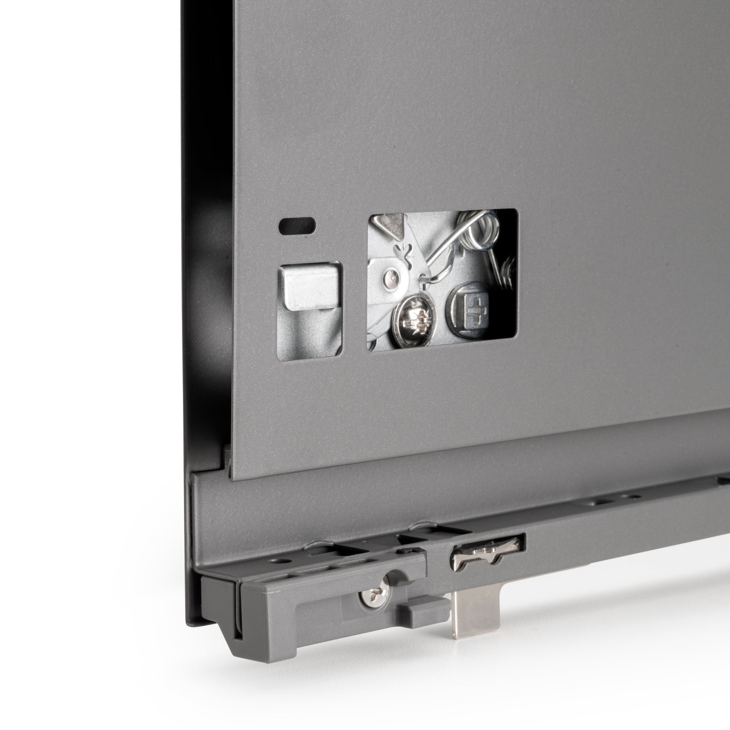 Cassetto esterno Vertex, 40kg, altezza 93mm e regolazione 3D