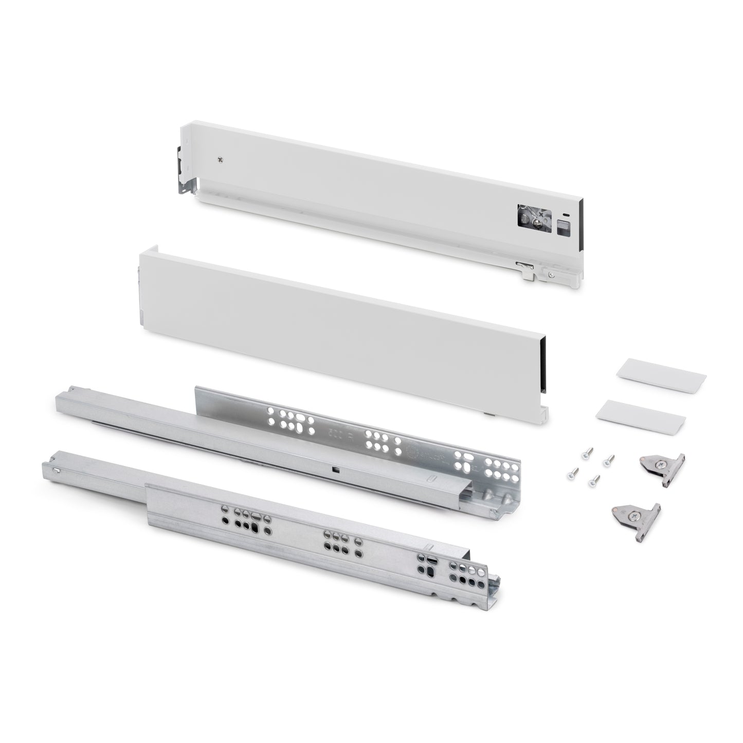 Cassetto esterno Vertex, 40kg, altezza 93mm e regolazione 3D