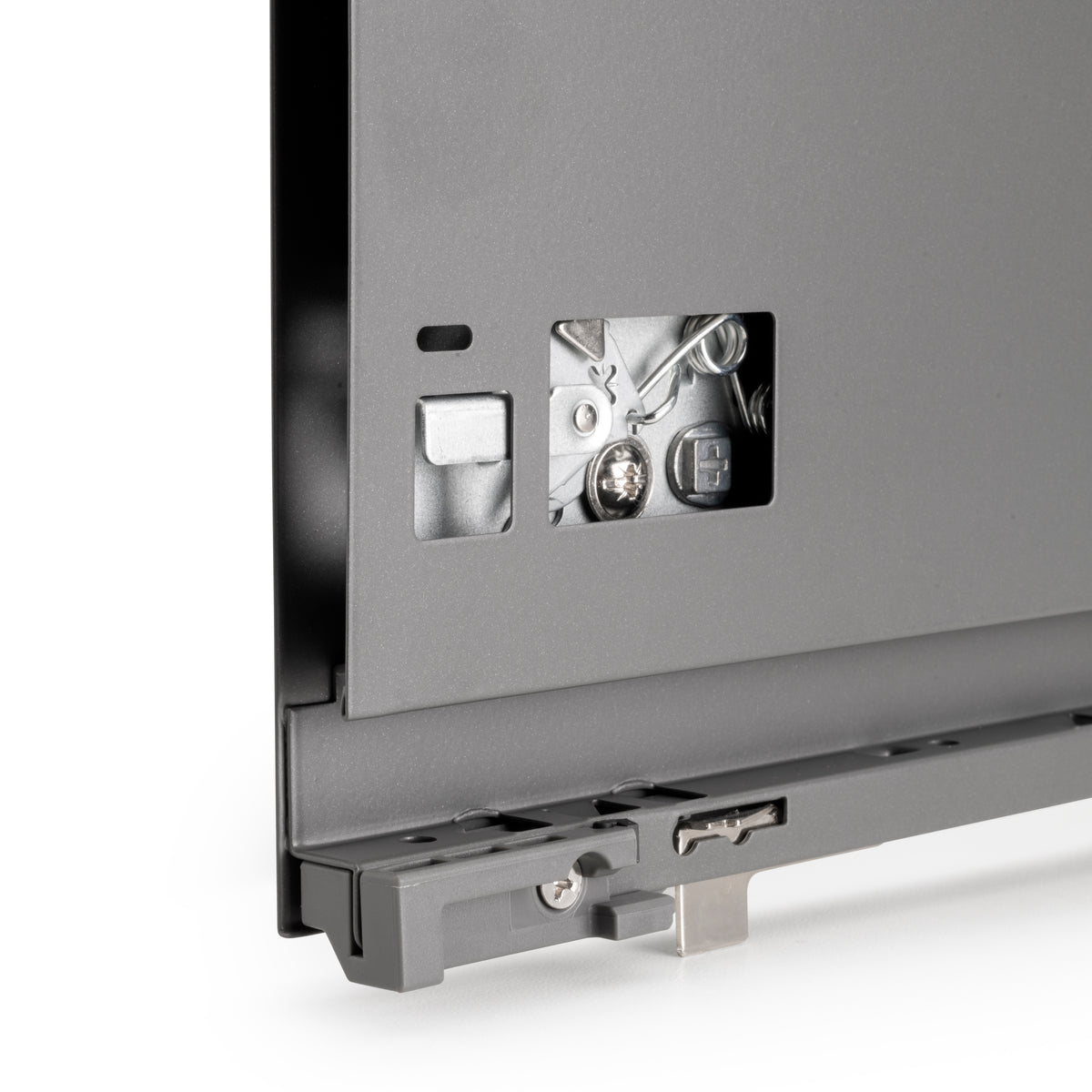 Cassetto esterno Vertex, 40kg, altezza 93mm e regolazione 3D