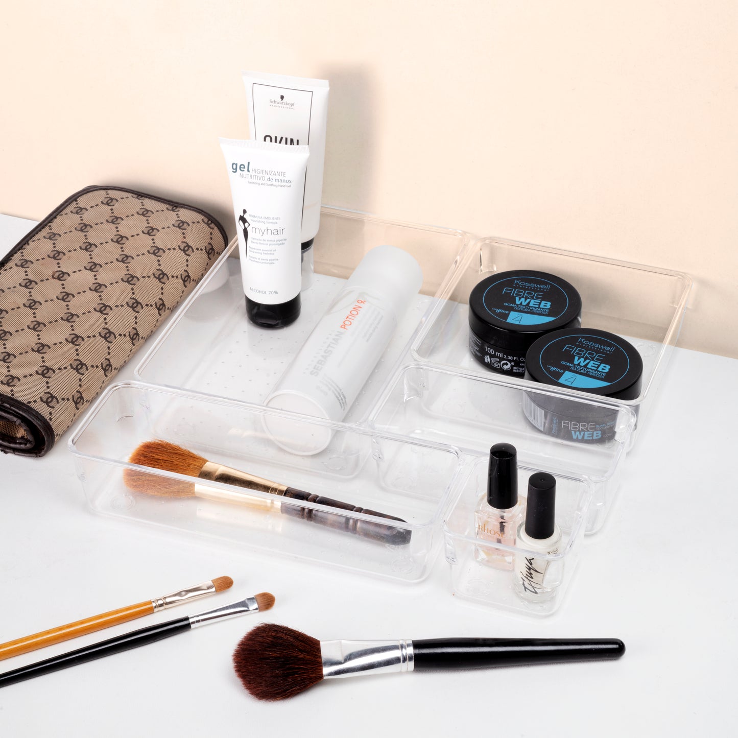 Kit di contenitori organizer Cube per cassetti