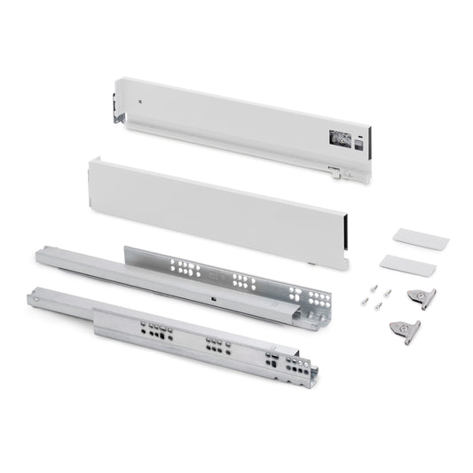 Cassetto esterno Vertex, 40kg, altezza 93mm e regolazione 3D