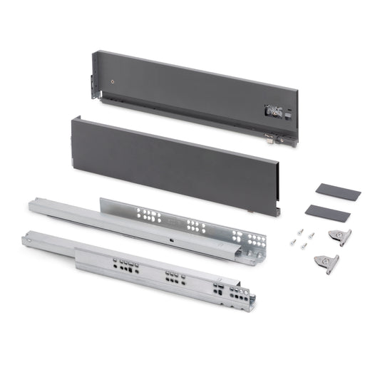 Cassetto esterno Vertex, 40kg, altezza 131mm e regolazione 3D