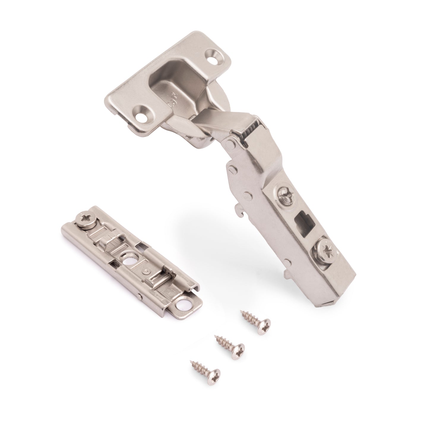 Kit cerniera mezzo collo X91 con chiusura ammortizzata e basetta dritto