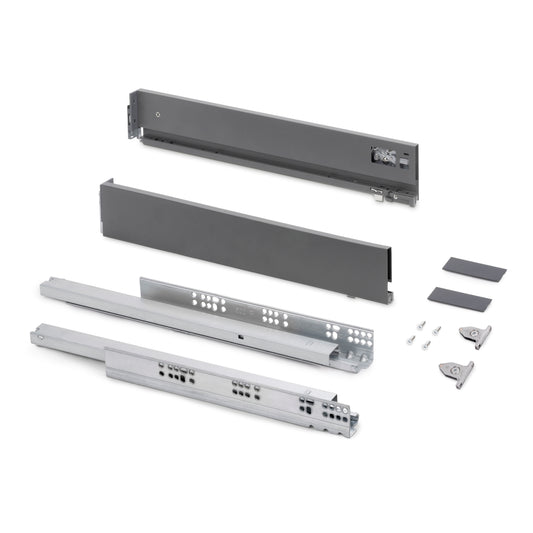 Cassetto esterno Vertex, 40kg, altezza 83mm e regolazione 3D