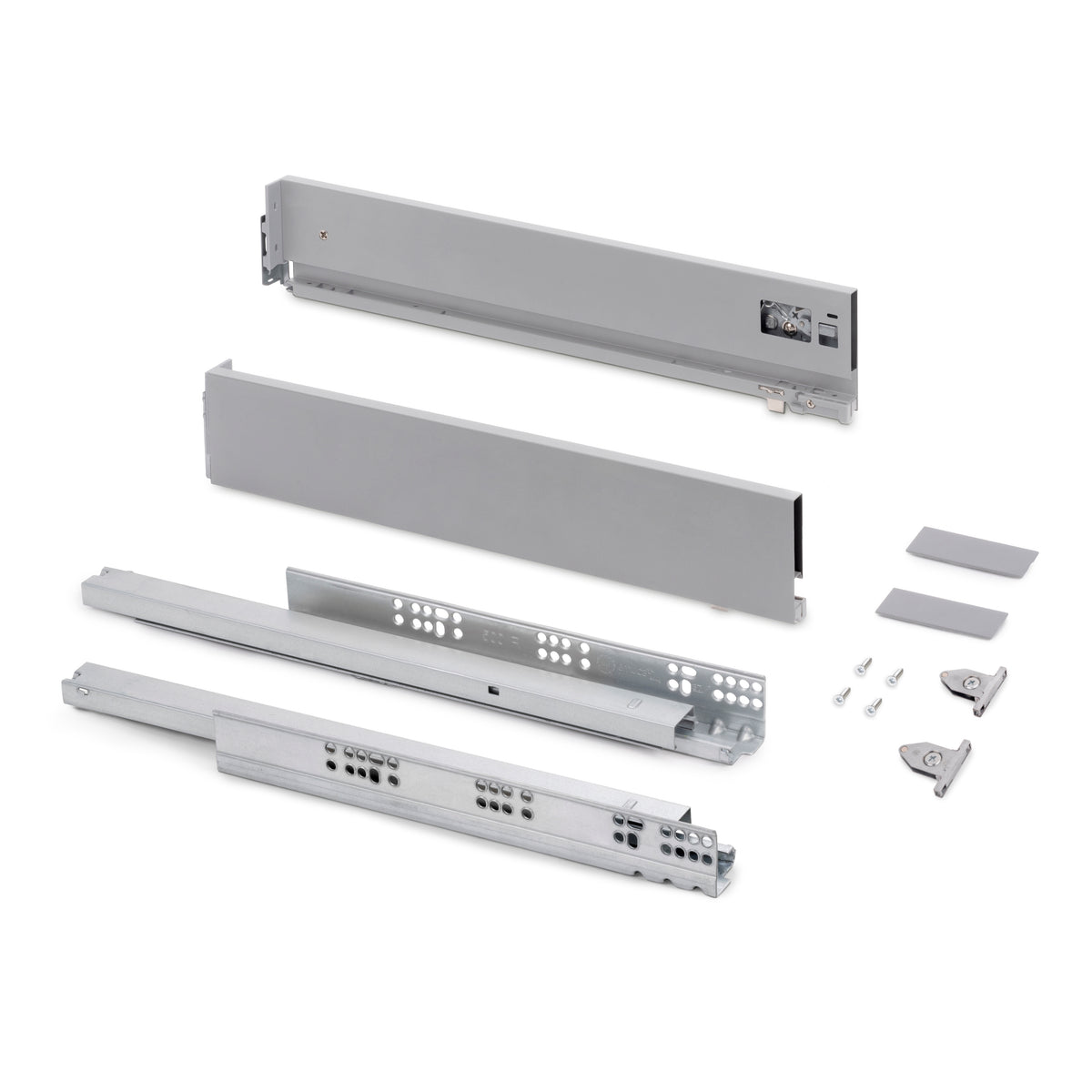 Cassetto esterno Vertex, 40kg, altezza 93mm e regolazione 3D