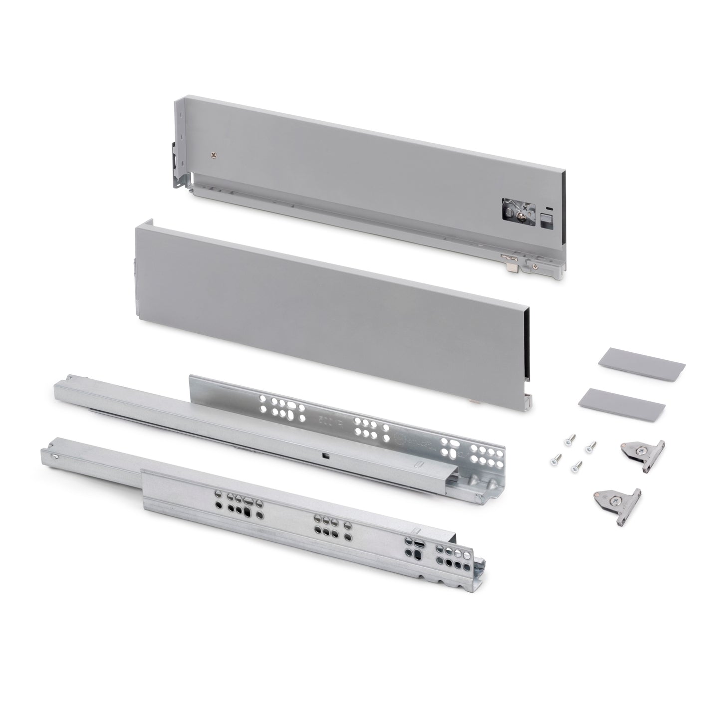 Cassetto esterno Vertex, 40kg, altezza 131mm e regolazione 3D