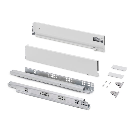 Cassetto esterno Vertex, 60kg, altezza 93mm e regolazione 3D