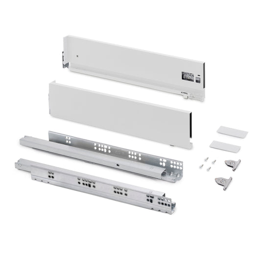 Cassetto esterno Vertex, 60kg, altezza 131mm e regolazione 3D