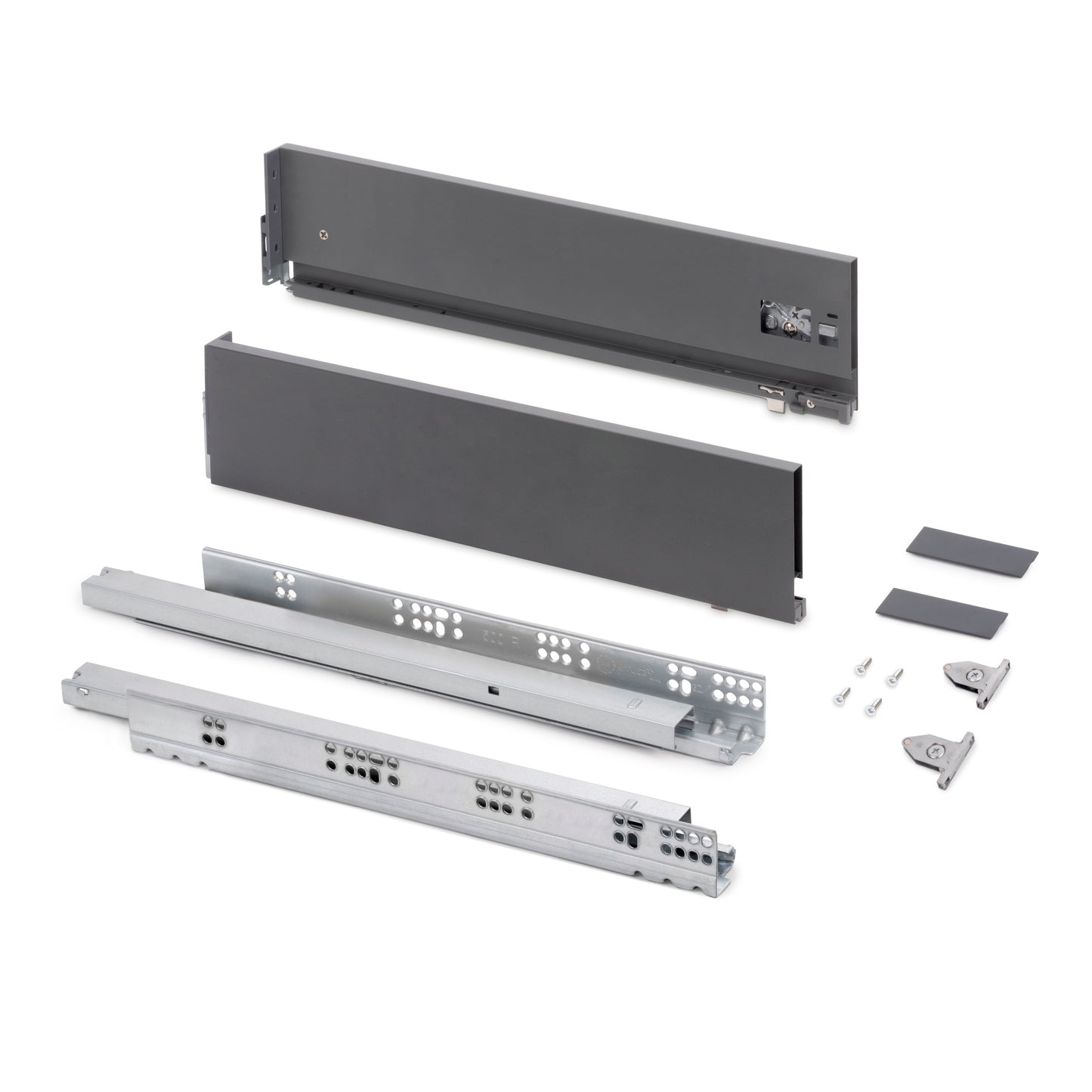 Cassetto esterno Vertex, 60kg, altezza 131mm e regolazione 3D