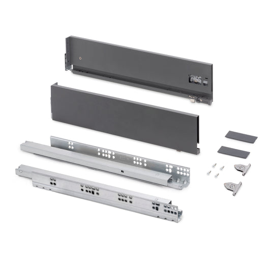 Cassetto esterno Vertex, 60kg, altezza 131mm e regolazione 3D