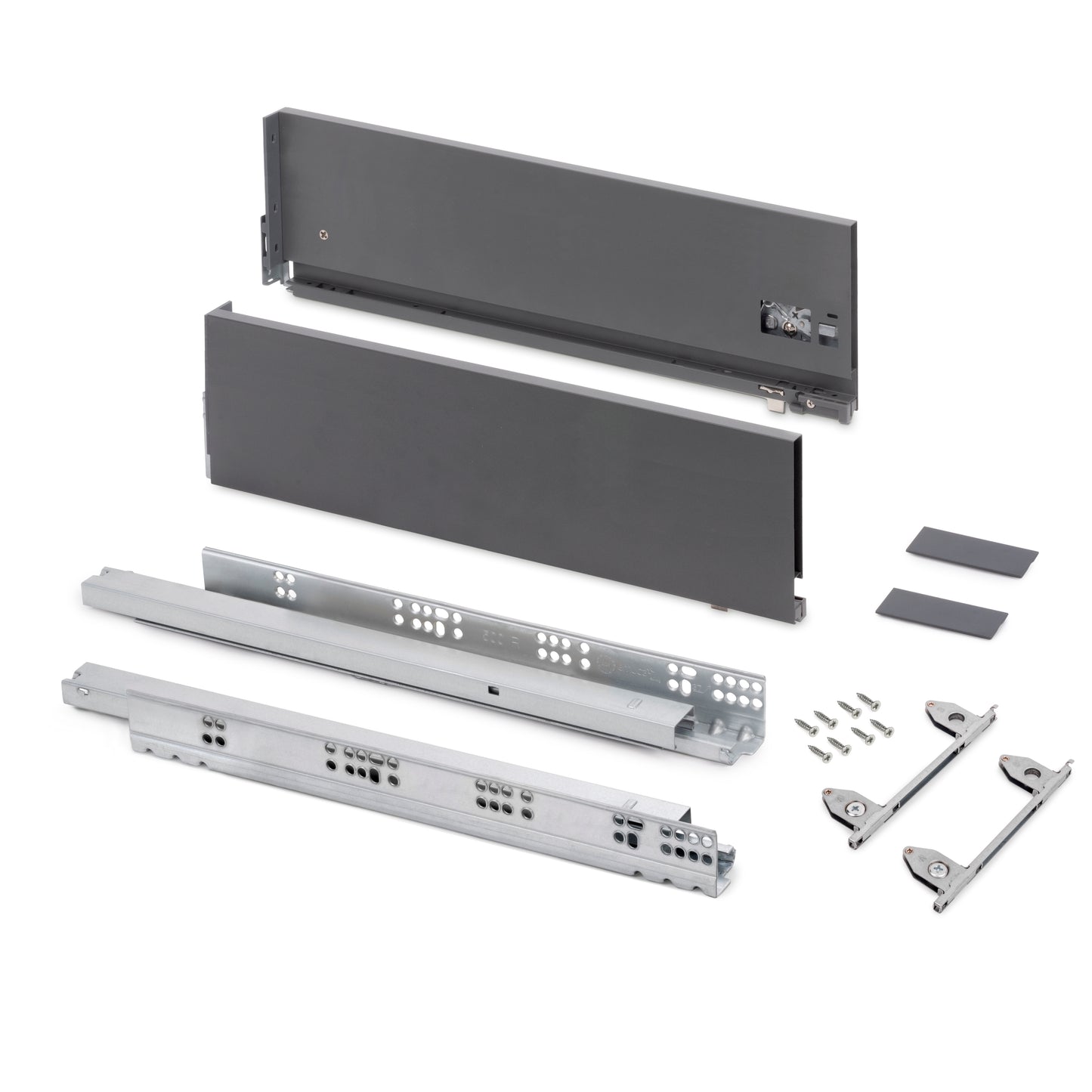 Cassetto esterno Vertex, 60kg, altezza 178mm e regolazione 3D