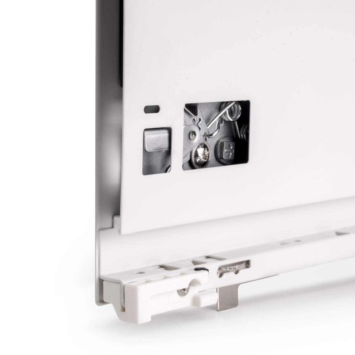 Cassetto esterno Vertex, 40kg, altezza 93mm con Push Sincro e regolazione 3D