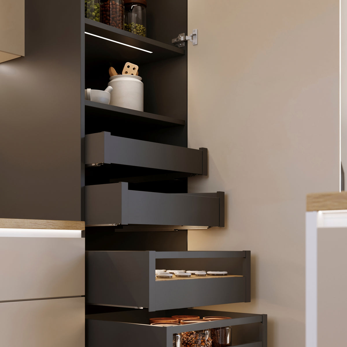 Cassetto esterno Protone 30 kg altezza 93 mm