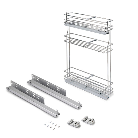 Portabottiglie estraibile SupraMax con chiusura soft
