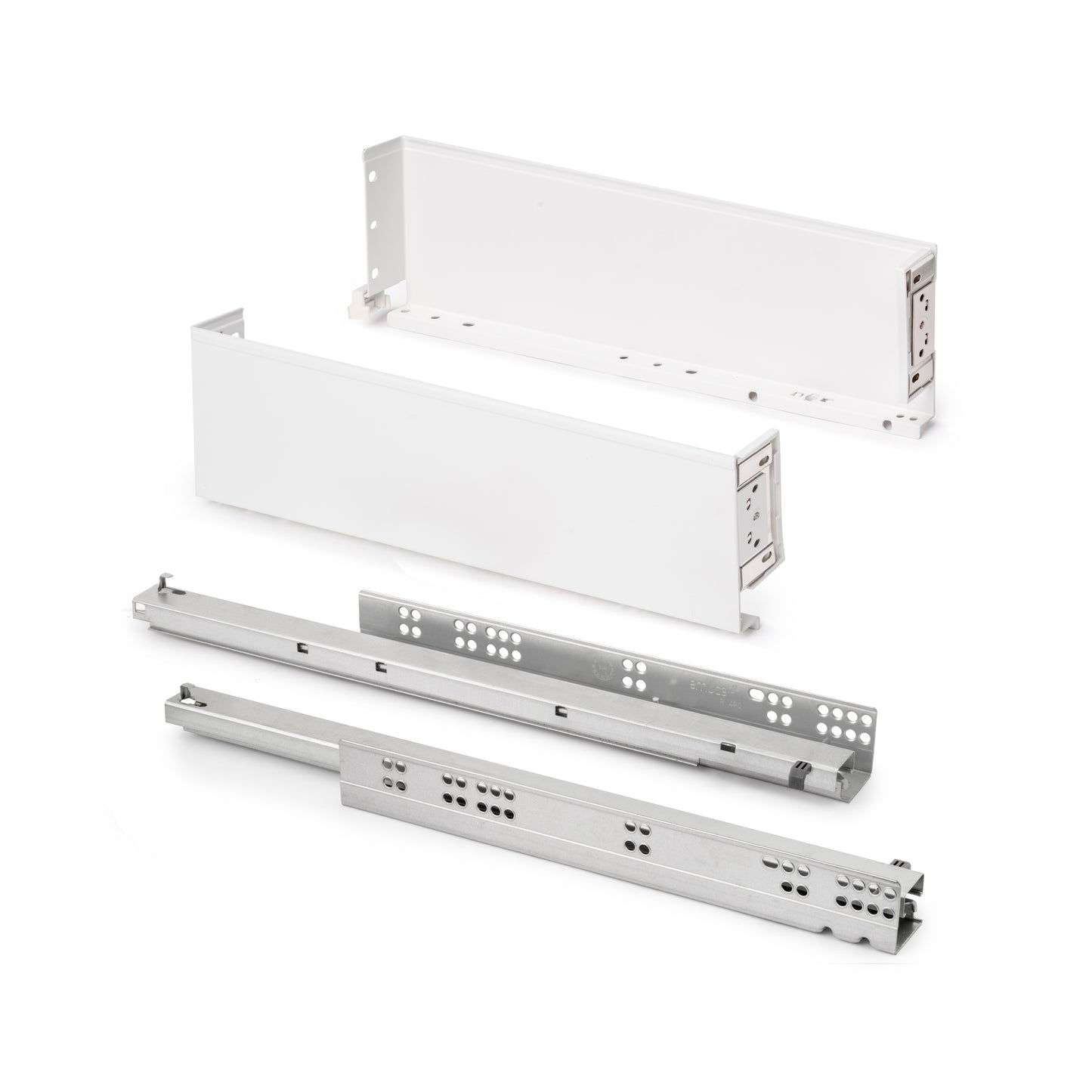 Cassetto esterno Simplex 25 kg altezza 122 mm