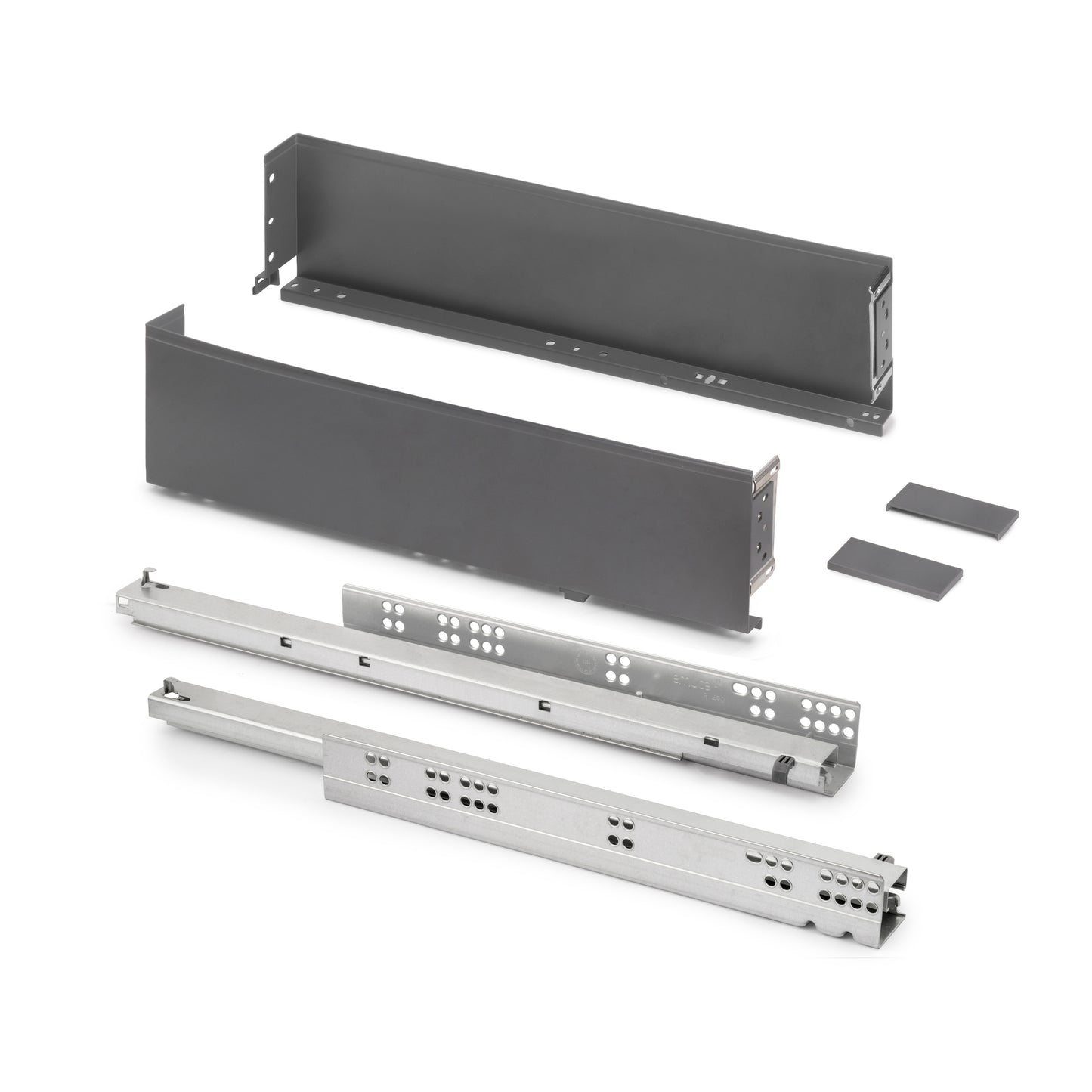 Cassetto esterno Simplex 25 kg altezza 122 mm