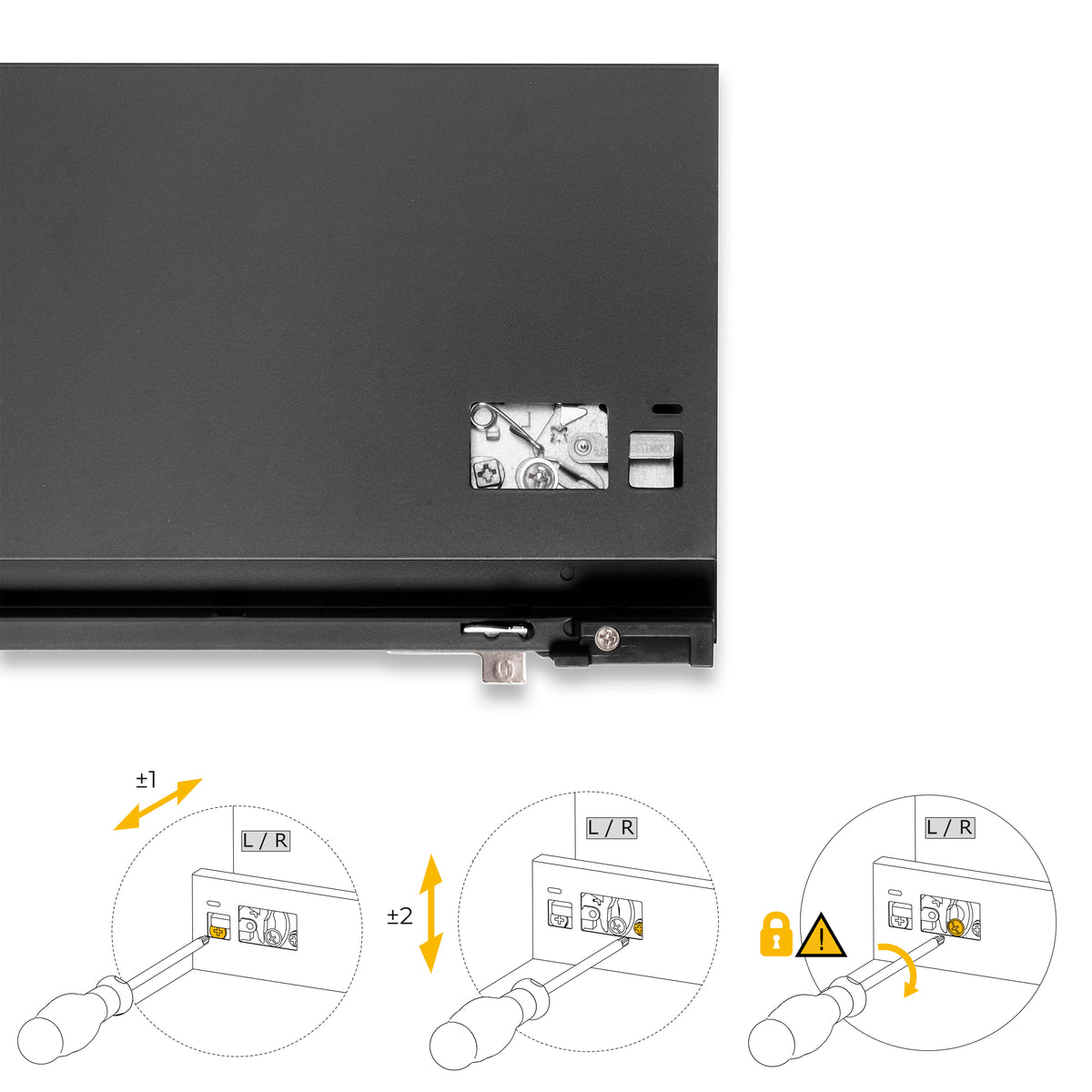 Cassetto esterno Protone 30 kg altezza 178 mm