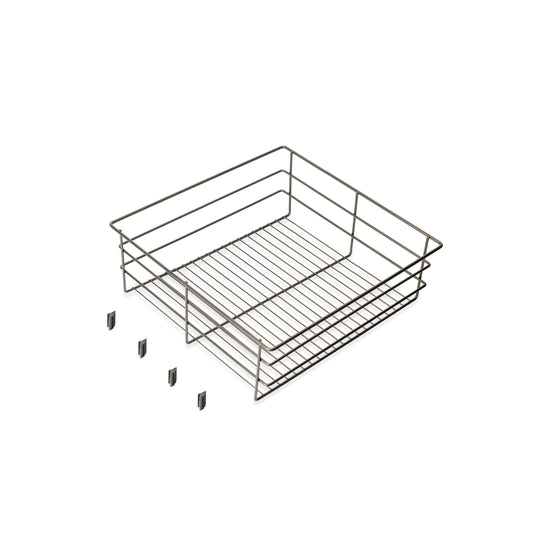 Cassetto in filo metallico per armadi e cabine armadio Quartz