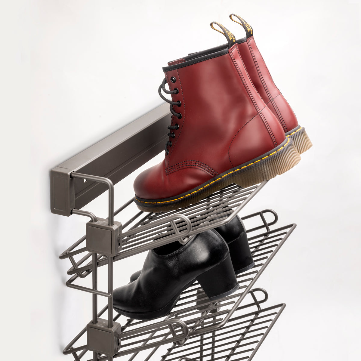 Porta scarpe laterale estraibile