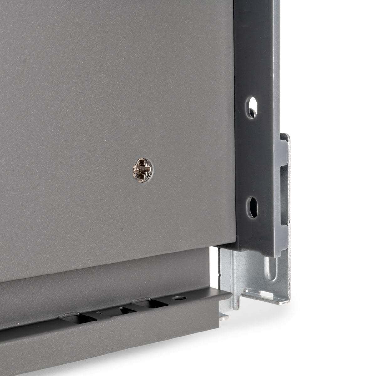 Cassetto esterno Vertex, 40kg, altezza 178mm e regolazione 3D per pannello da 18mm