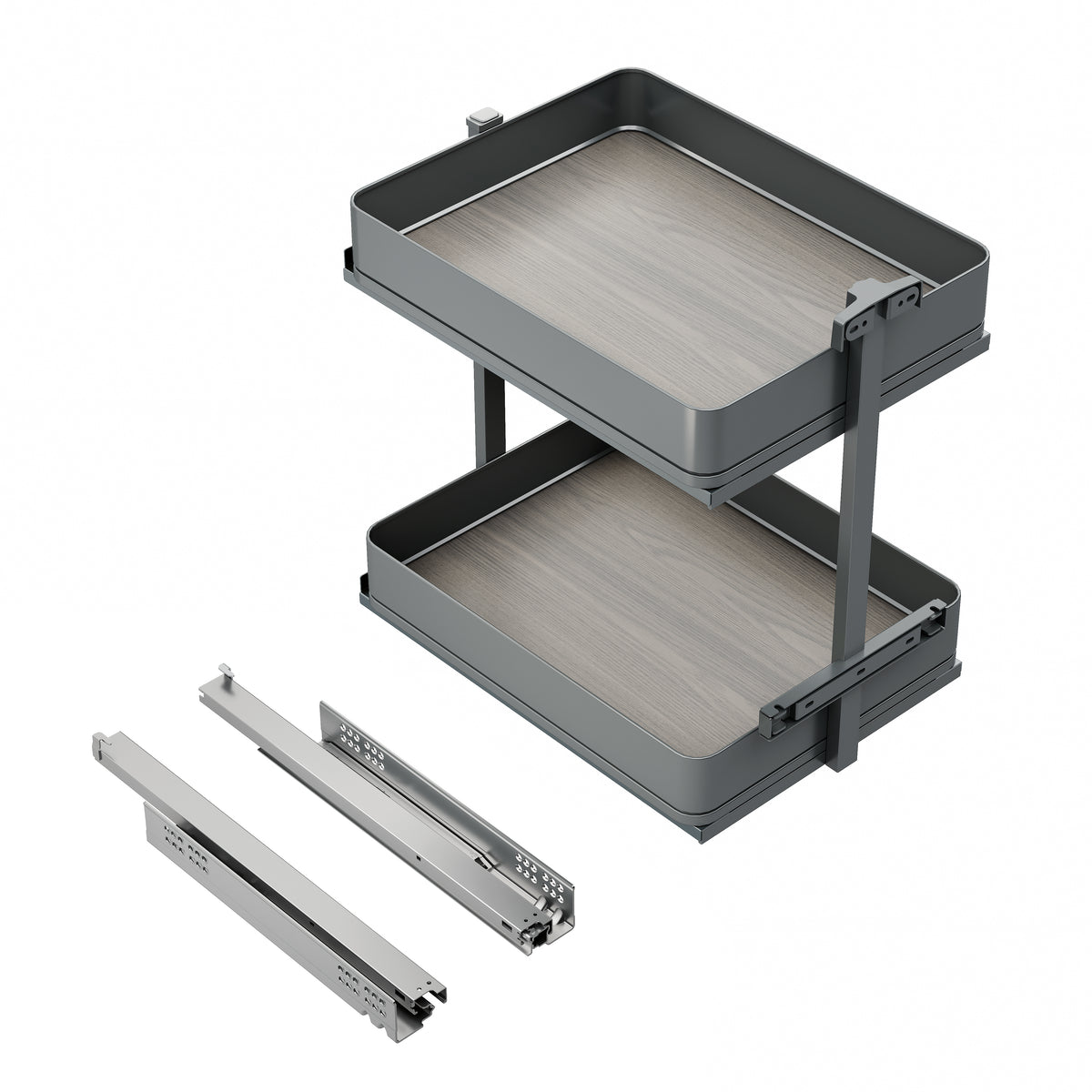 Carrello estraibile Harmony con chiusura soft