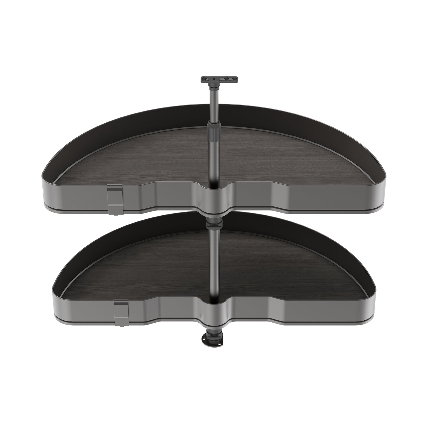 Coppia di cestelli girevoli Harmony semicircolare