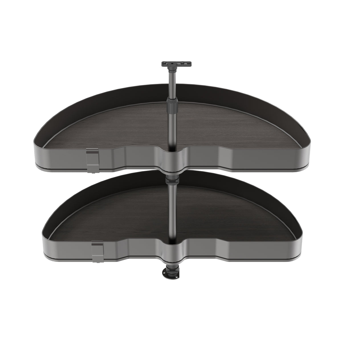 Coppia di cestelli girevoli Harmony semicircolare