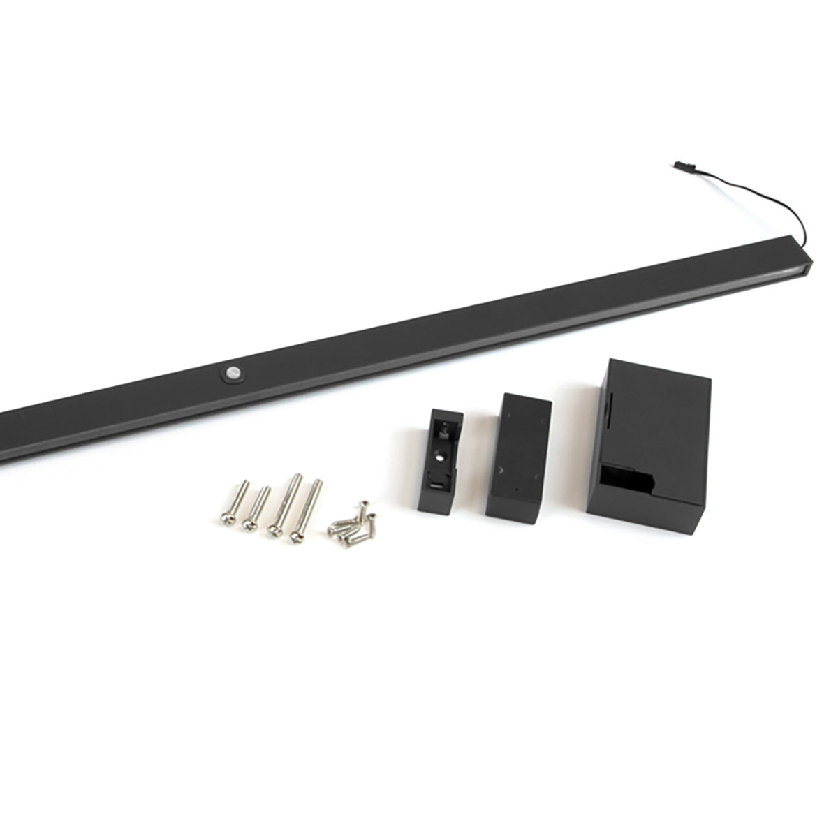 Barra appendiabili per armadi Castor con luce LED, batteria rimovibile e sensore di movimento