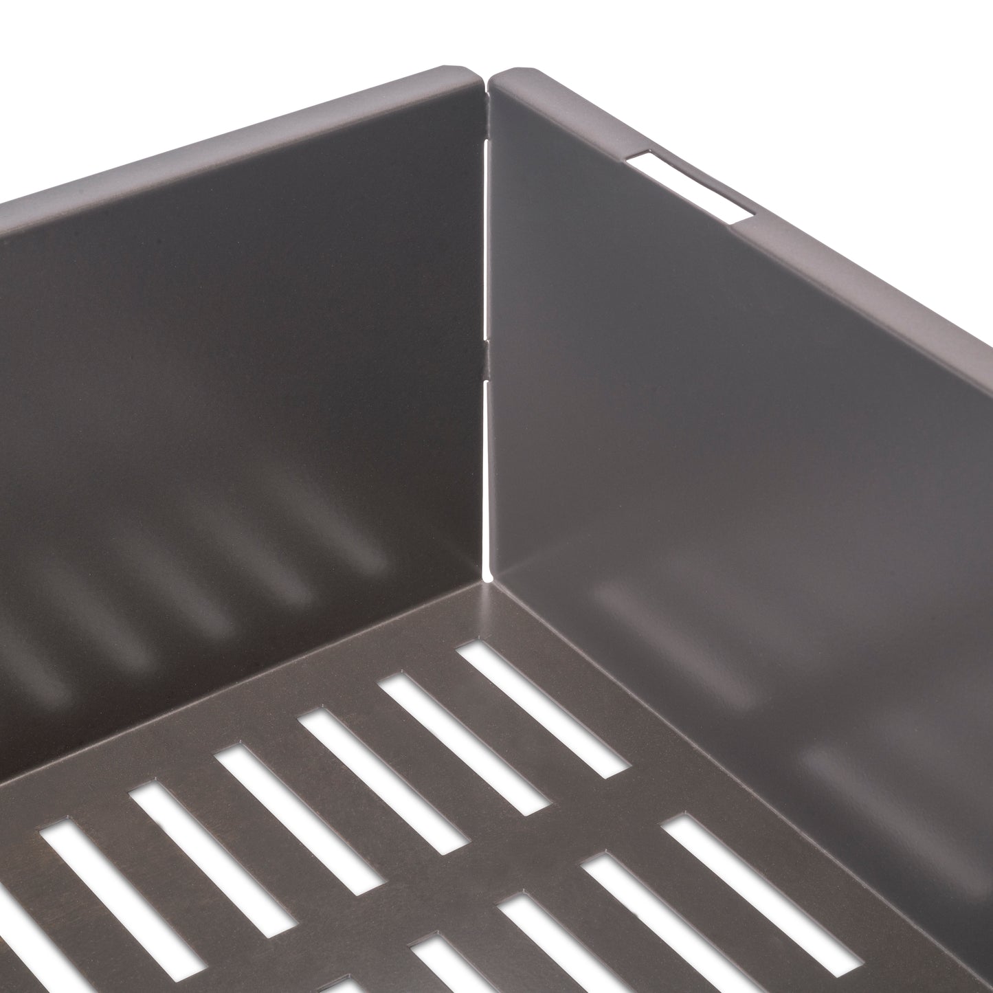 Kit cassetto metallico e telaio regolabile Quartz per armadi, chiusura ammortizzata e estrazione totale