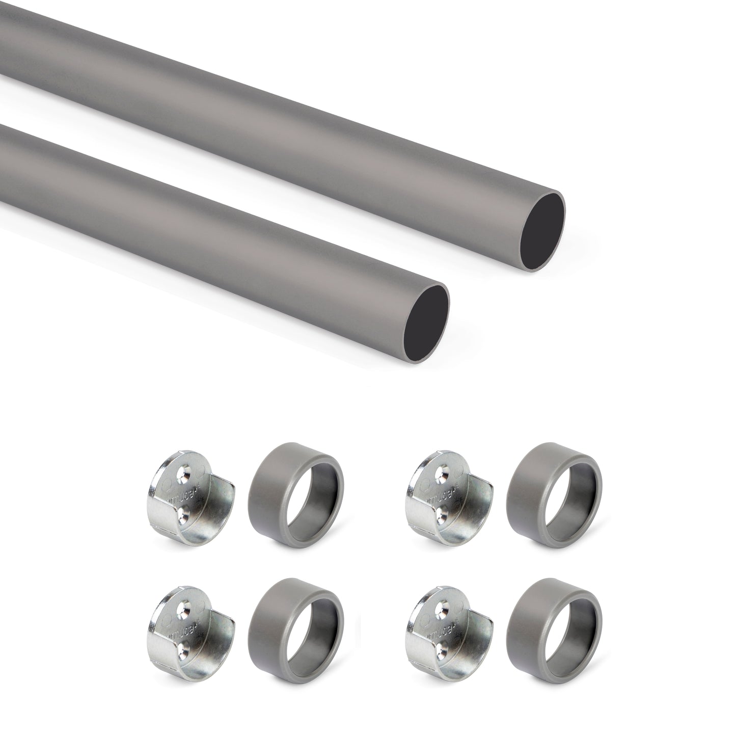 Kit tubo per armadio rotondo 28