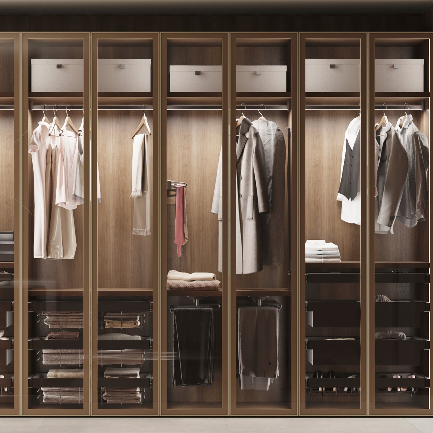 Kit tubo per armadio Luxe