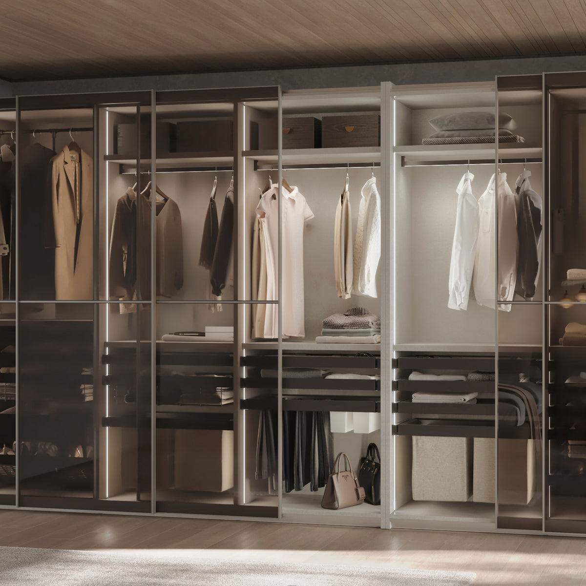 Kit tubo per armadio Luxe
