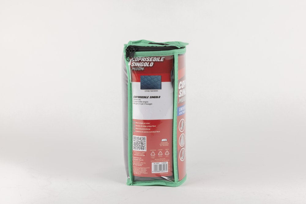 START Moon Coprisedile Singolo anteriore auto universale grigio