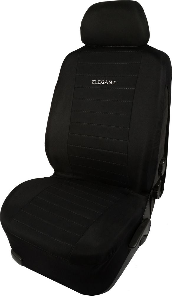 Elegant Coprisedile Singolo anteriore auto universale nero