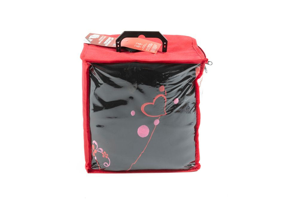 START Set Completo Coprisedili Glamour Universale nero- rosso Originale