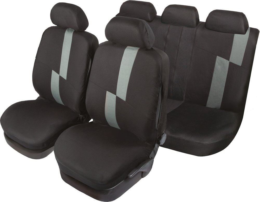START Set Completo Coprisedili Flash Universale nero-grigio Originale Resistente