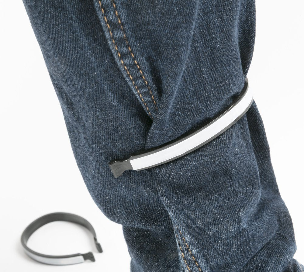 ON BIKE Ferma Pantaloni Ciclista Riflettenti 2Pz