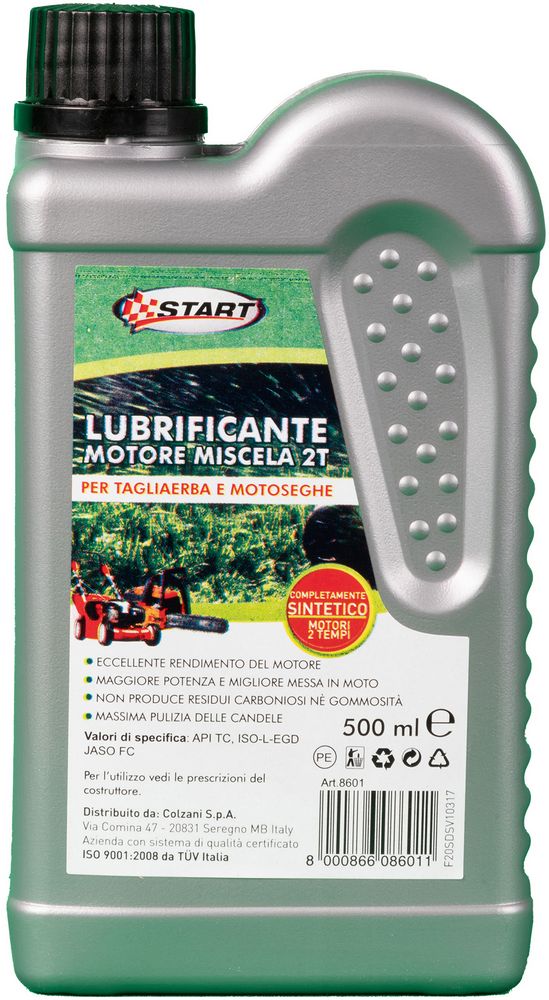START Lubrificante motore 4T minerale per motoseghe, rasaerba e decespugliatori